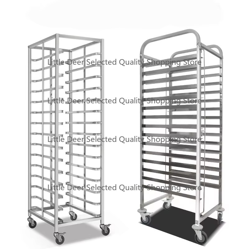 Kitchen Baking Trolley - 6 10 15 16 Tiers Stainless
