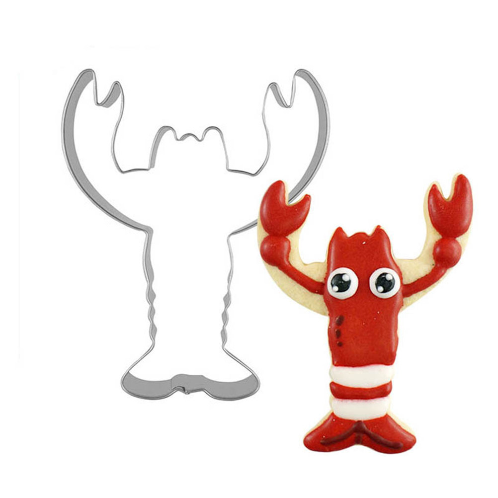 4pcs Lobster Shape Cookie Cutt - огляд і ціна Kitchen Tools In Baking