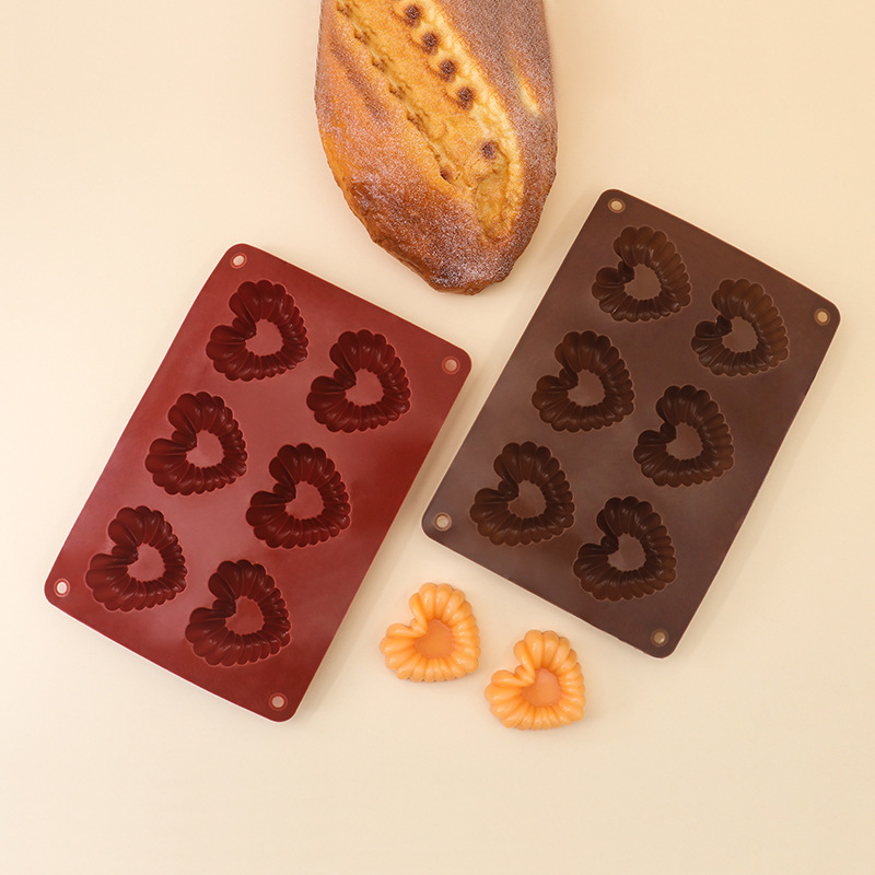 Heart-shaped Silicone Chocolat - огляд і ціна Kitchen Tools In Baking
