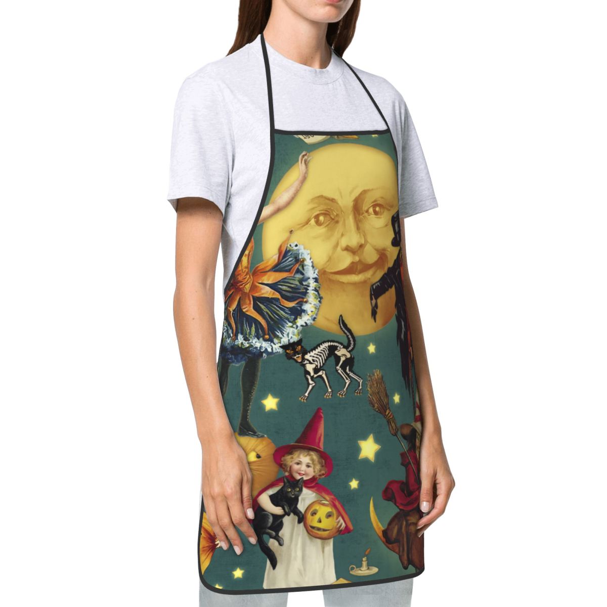 Vintage Halloween Ghosts Witch - огляд і ціна Kitchen Witch Baking