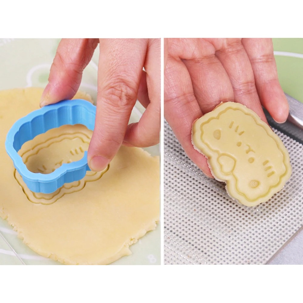 Cookie Mold Stamp Cartoon Saus - огляд і ціна Baking Kitchen Diy