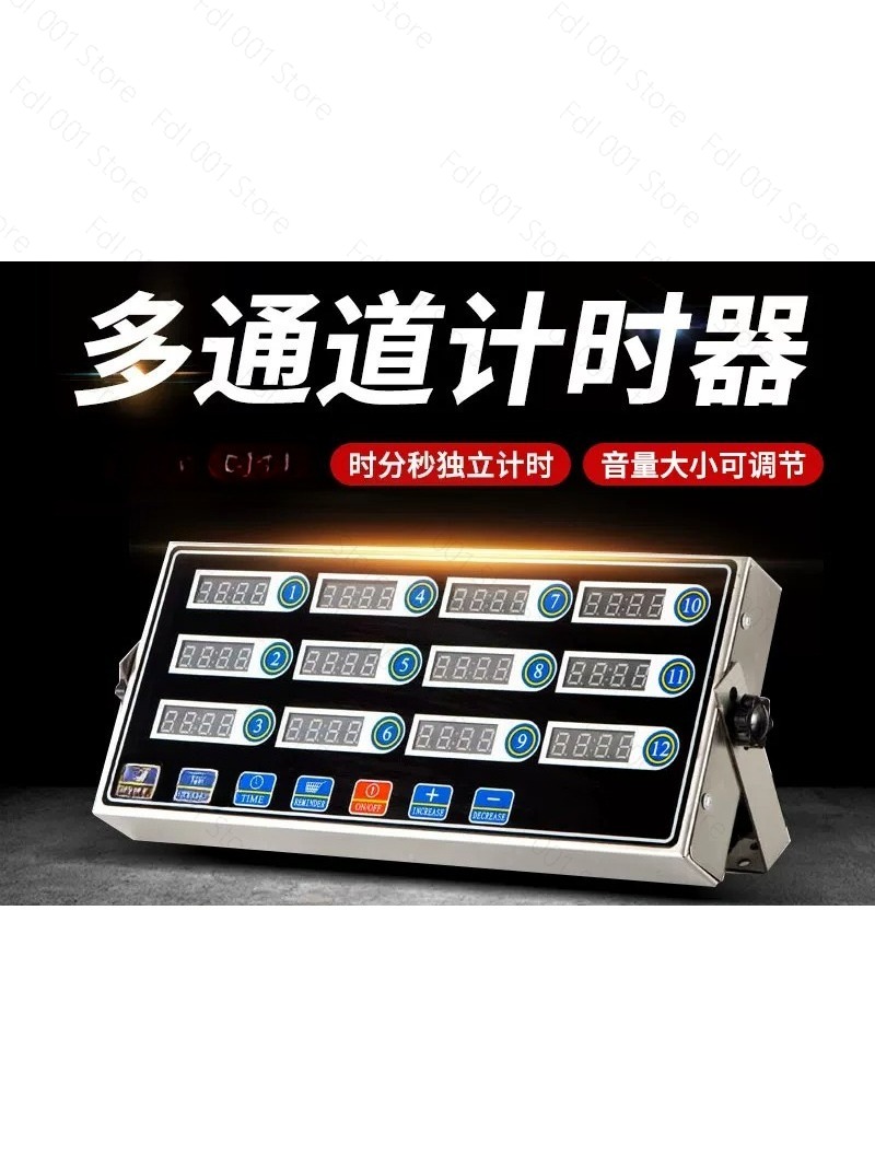 Commercial 12-Channel Timer Ki - огляд і ціна Kitchen With Baking Area