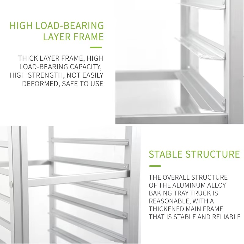 Hot-Selling Commercial Aluminu - огляд і ціна Kitchen Baking Trolley