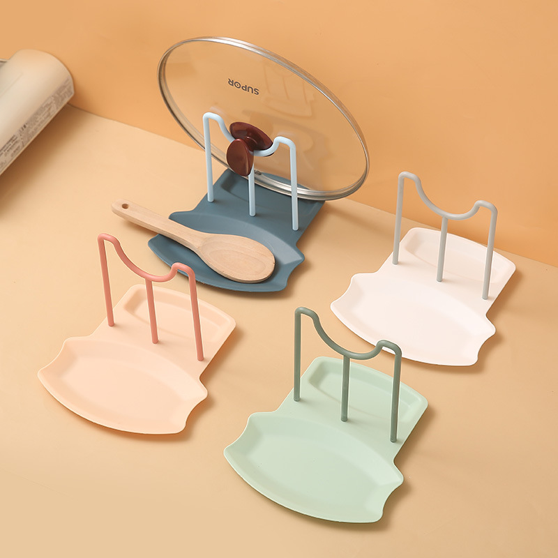 Spoon Rest and Pot Lid Holder  - огляд і ціна Kitchen Baking Pan Organizer