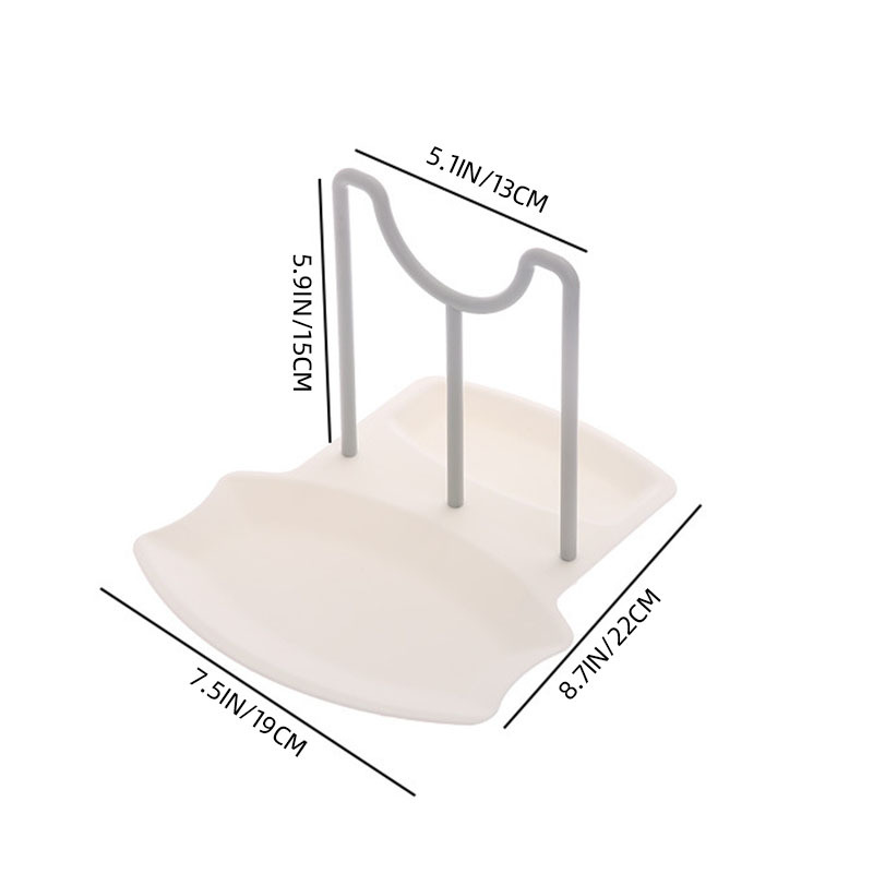 Spoon Rest and Pot Lid Holder  - огляд і ціна Kitchen Baking Pan Organizer