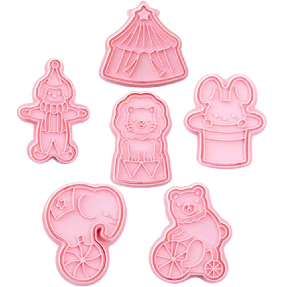 6Pcs Cookie Cutters Plastic Ci - огляд і ціна Baking Kitchen Diy