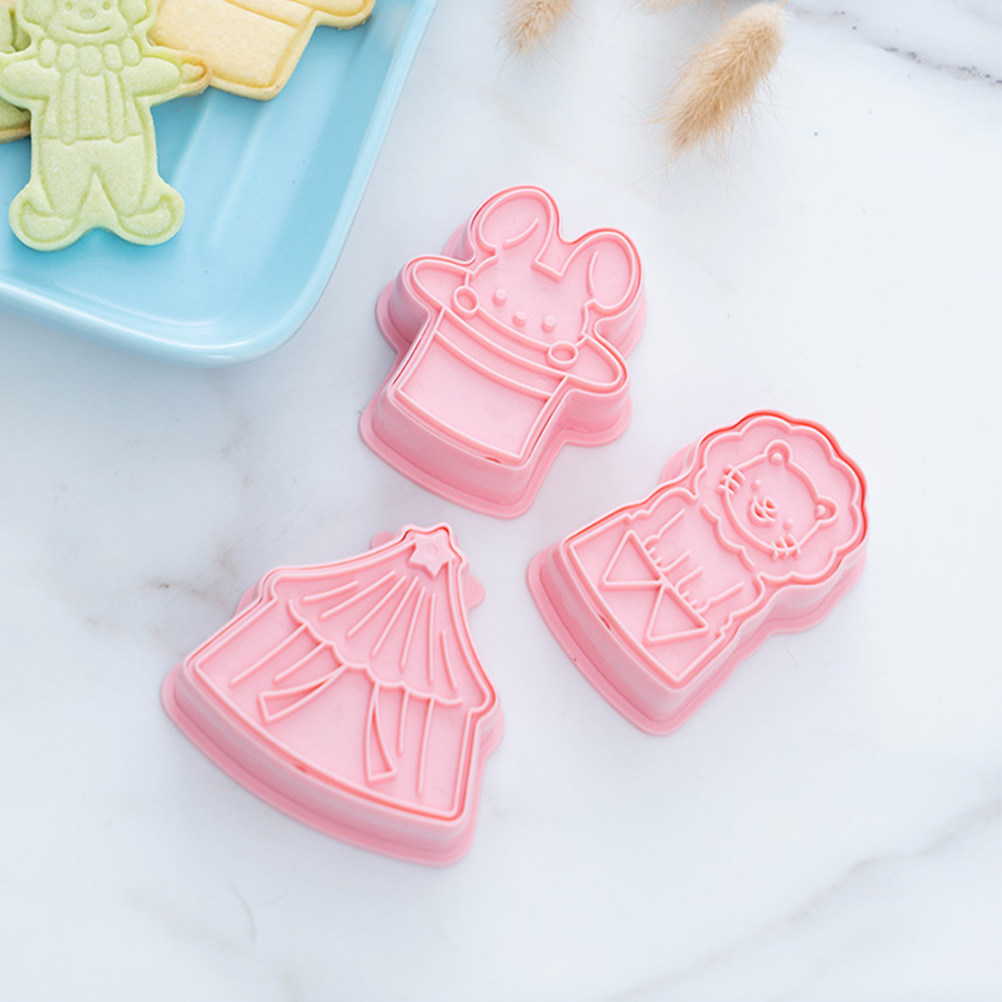 6Pcs Cookie Cutters Plastic Ci - огляд і ціна Baking Kitchen Diy