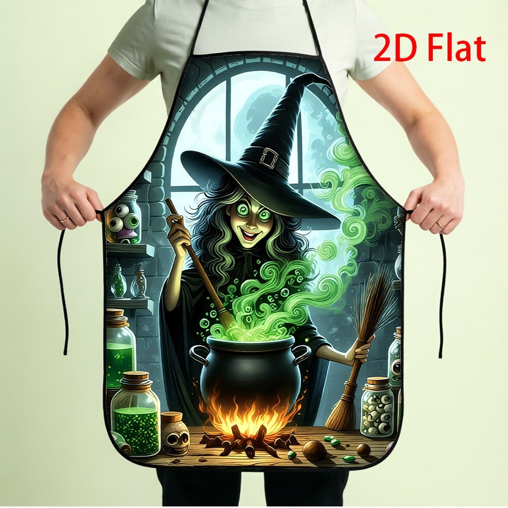 Funny Witch Cooking Apron, Hal - огляд і ціна Kitchen Witch Baking