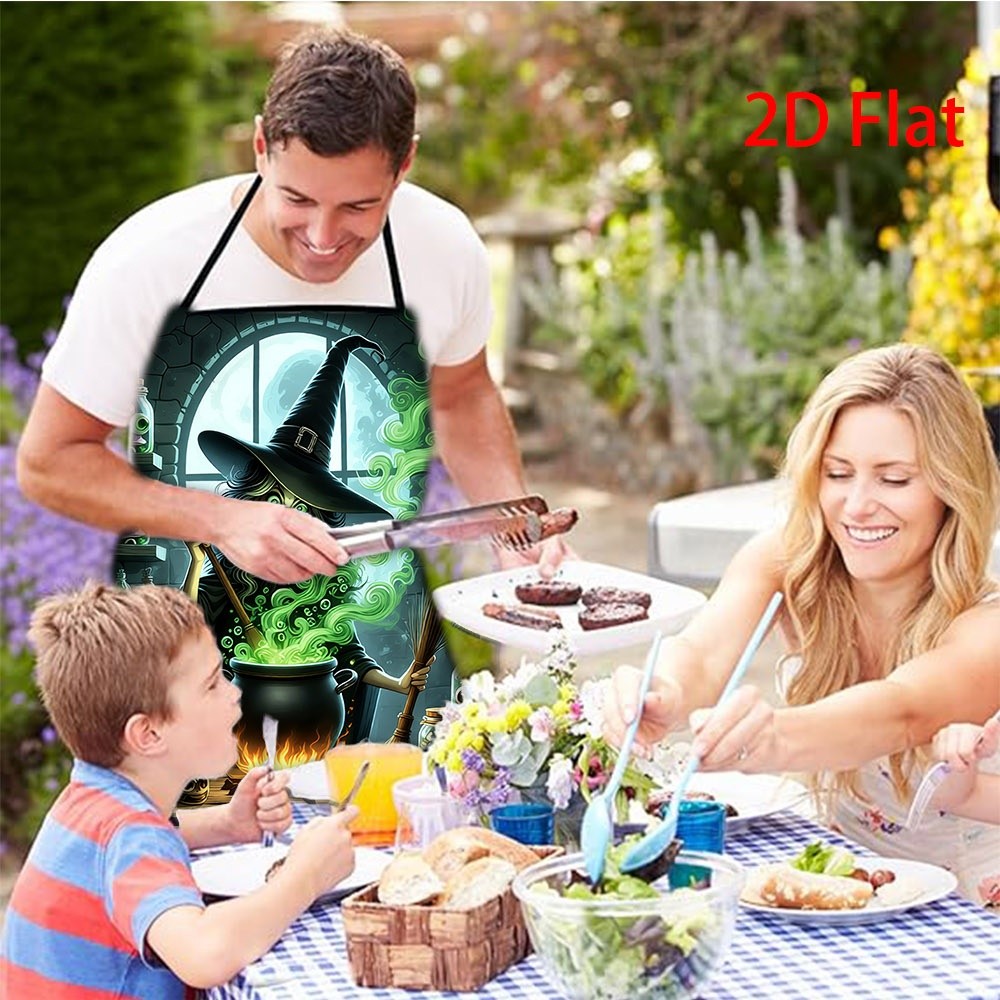 Funny Witch Cooking Apron, Hal - огляд і ціна Kitchen Witch Baking
