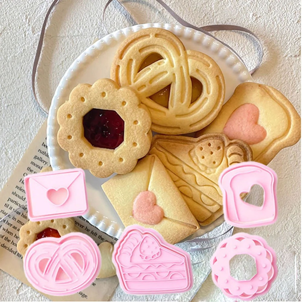 Sandwich Jam Biscuit Mold Stam - огляд і ціна Baking Kitchen Diy