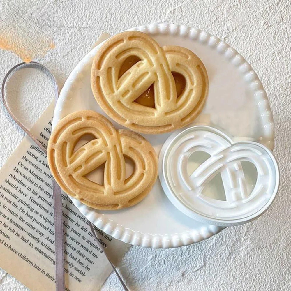 Sandwich Jam Biscuit Mold Stam - огляд і ціна Baking Kitchen Diy