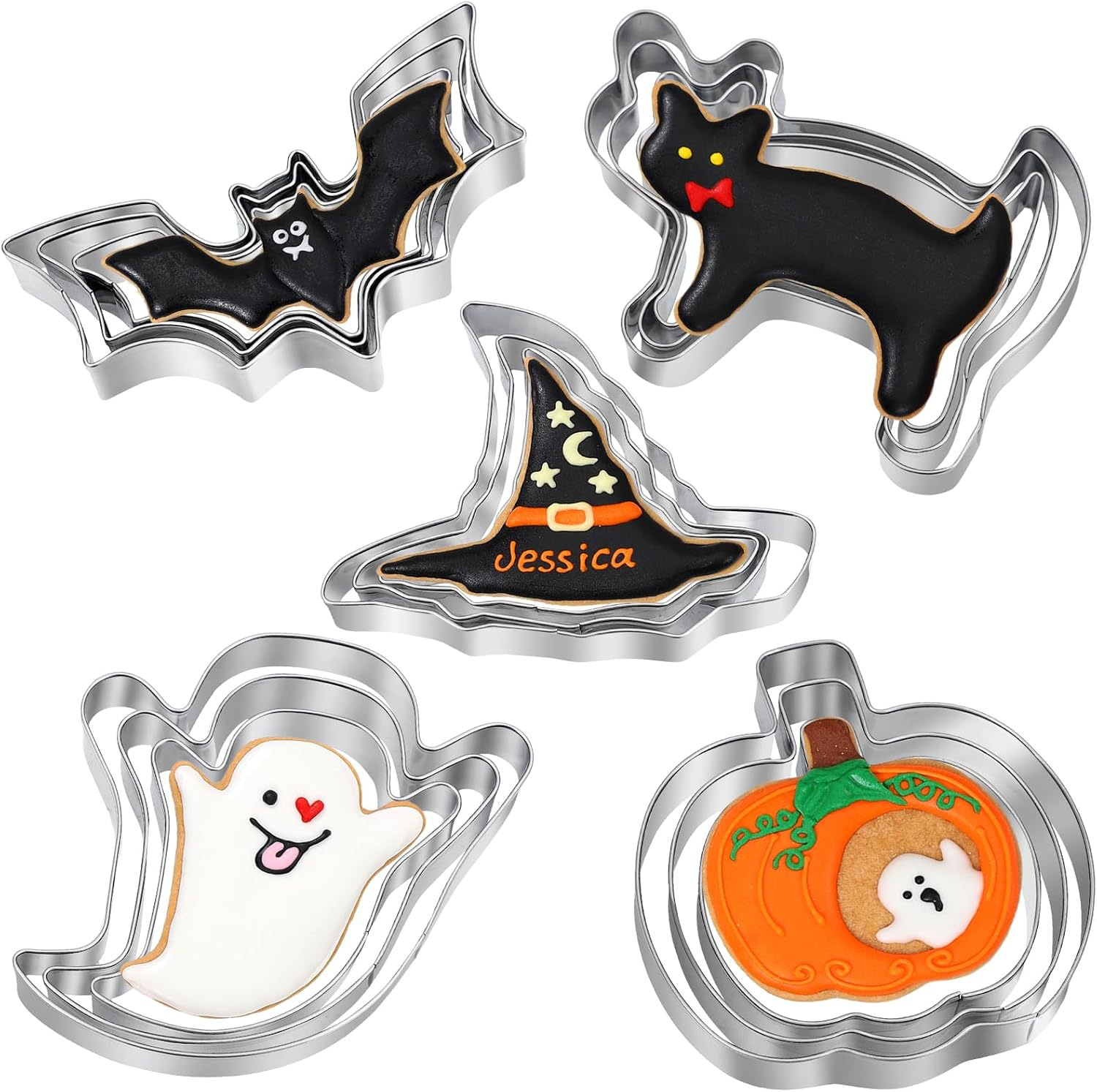 Halloween Cookie Mold 3-Piece  - огляд і ціна Kitchen Witch Baking