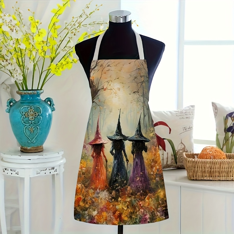 Witch Halloween Apron Women Sp - огляд і ціна Kitchen Witch Baking