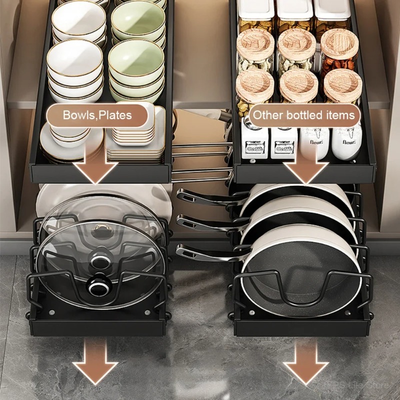 Hot Sale Multifunctional Pull- - огляд і ціна Kitchen Baking Pan Organizer