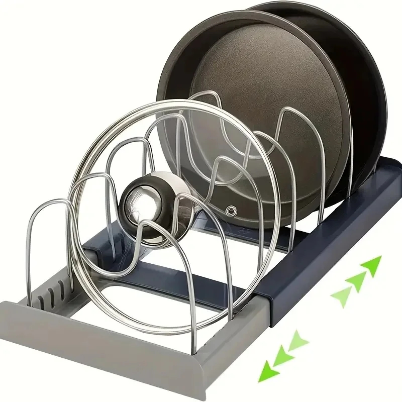 Expandable Stainless Steel Sto - огляд і ціна Kitchen Baking Pan Organizer
