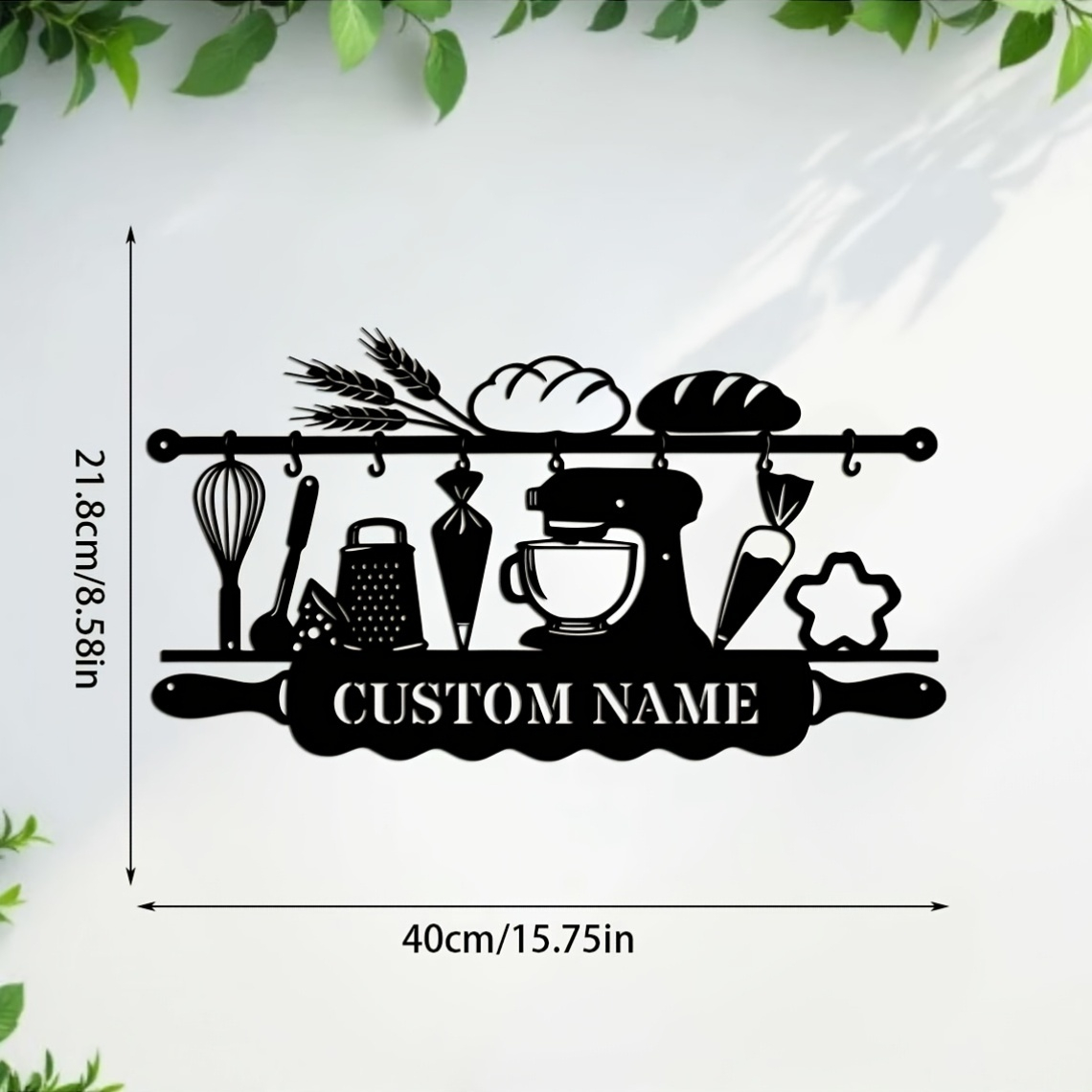Personalized Kitchen Iron Wall - огляд і ціна Kitchen With Baking Area