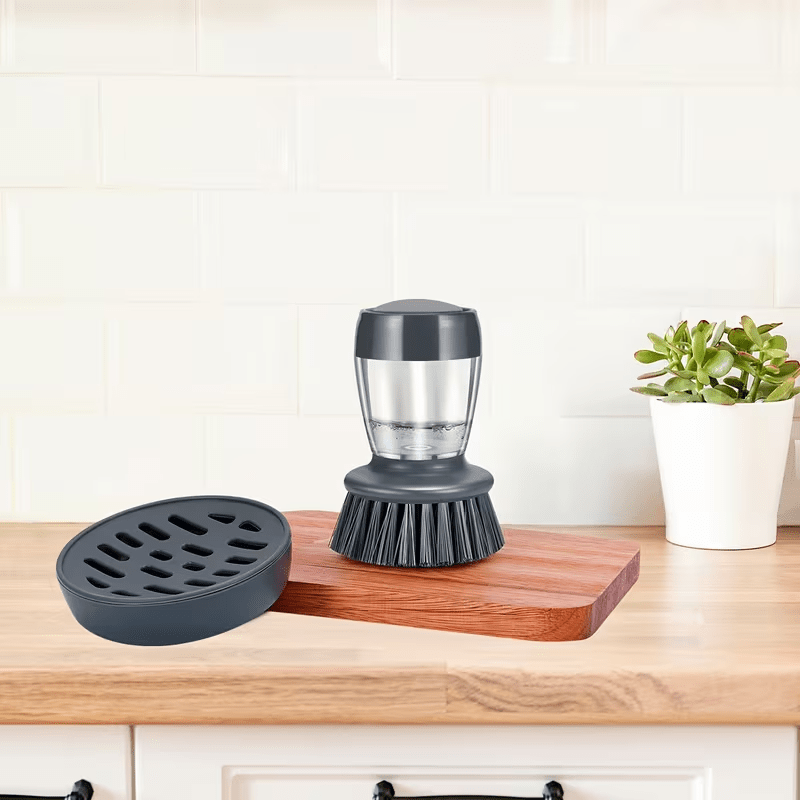 Dishwashing Brush With Soap Di - огляд і ціна Kitchen Baking Pan Organizer