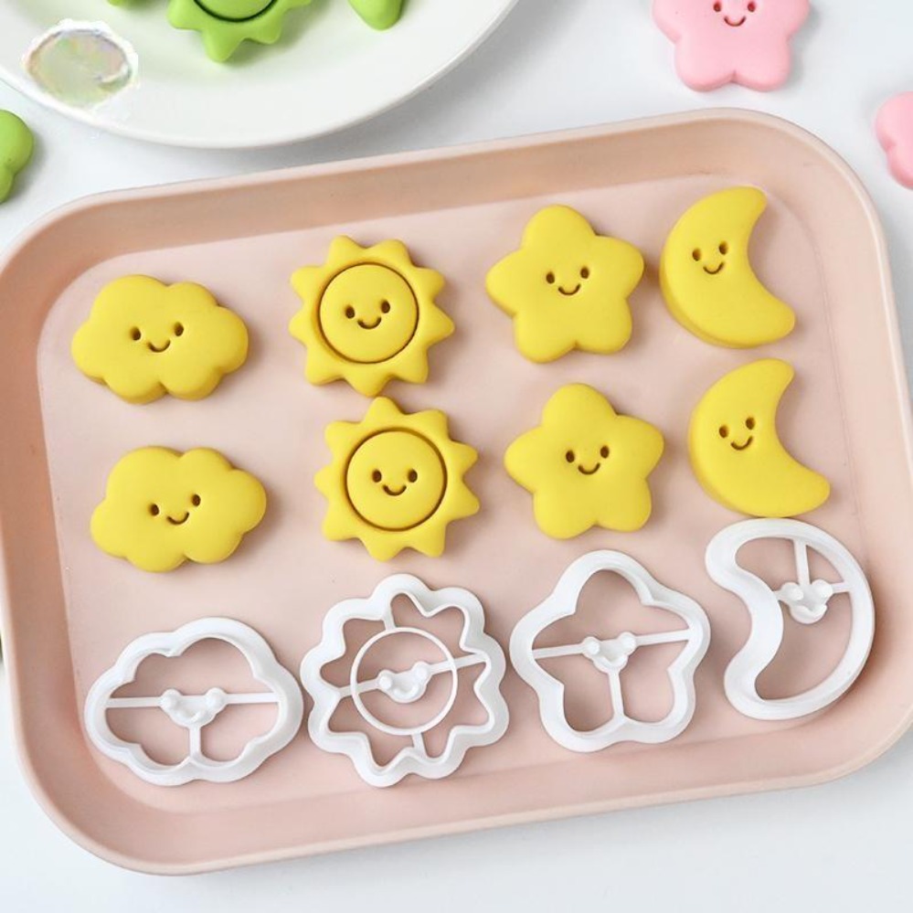 Cookie Cutters Moon Stars Sun  - огляд і ціна Baking Kitchen Diy