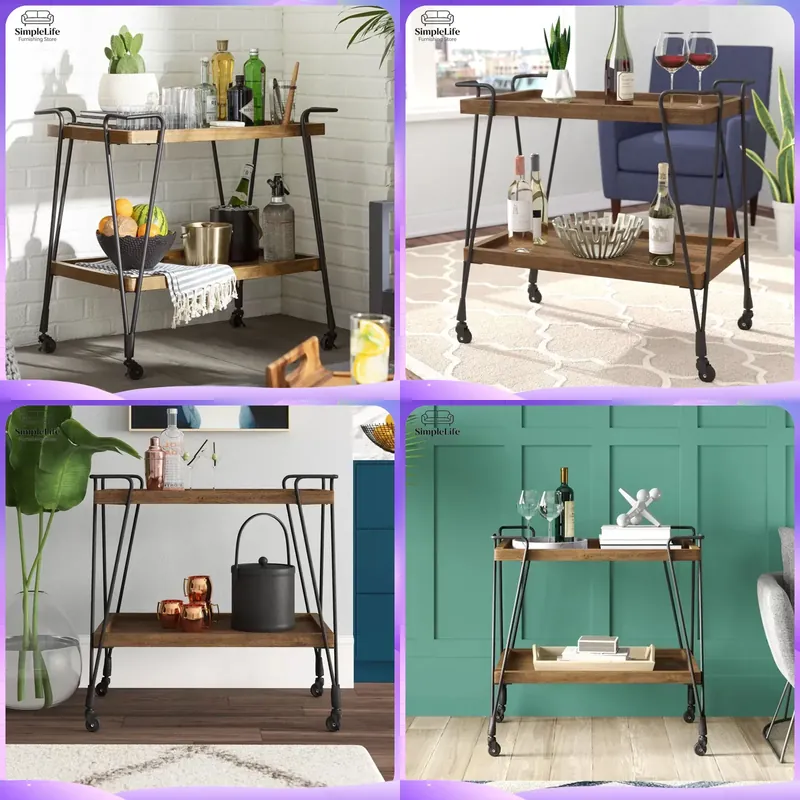 Kitchen Trolley with Wheels Ro - огляд і ціна Kitchen Baking Trolley