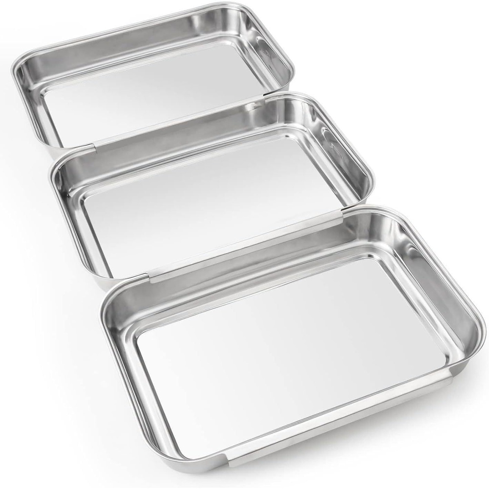 3Pcs Stainless Steel Seasoning - огляд і ціна Kitchen Baking Station